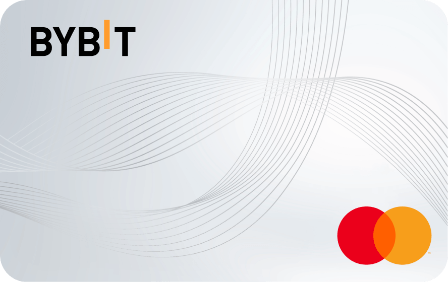 Bybit 공식 Mastercard 제품 디자인, 실제 배정 카드와 다를 수 있음